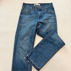 Levis 505 Regular dark wash jeans